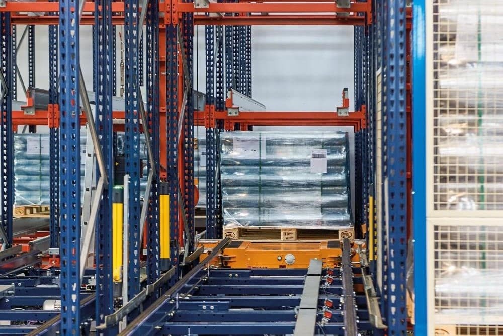 pallet shuttle automático